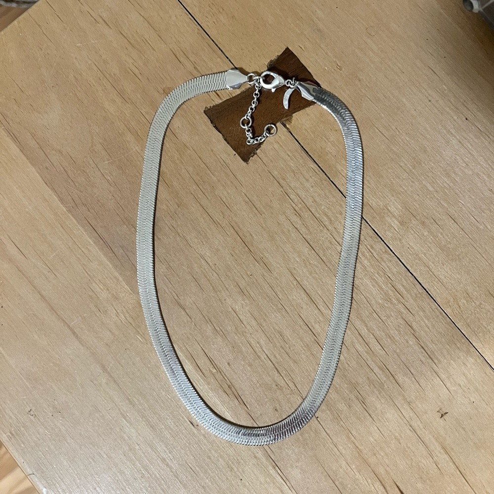 Herringbone Flat Necklace